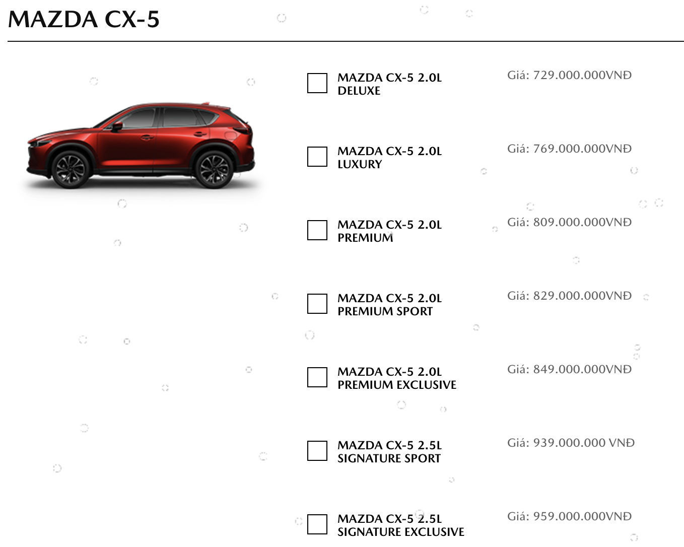 Mazda CX-5 giảm giá 20 triệu đồng tất cả các phiên bản- Ảnh 1. Mazda CX-5 giảm giá 20 triệu đồng tất cả các phiên bản- Ảnh 1.