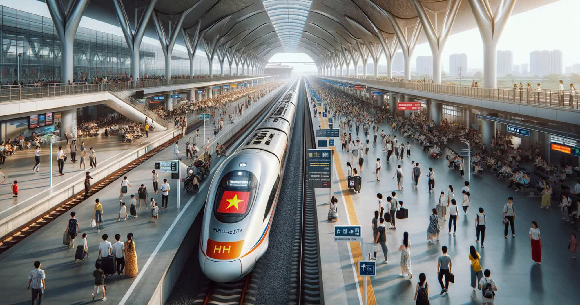 Ban hành nghị quyết về chủ trương đầu tư dự án đường sắt tốc độ cao Bắc - Nam- Ảnh 1. Ban hành nghị quyết về chủ trương đầu tư dự án đường sắt tốc độ cao Bắc - Nam- Ảnh 1.