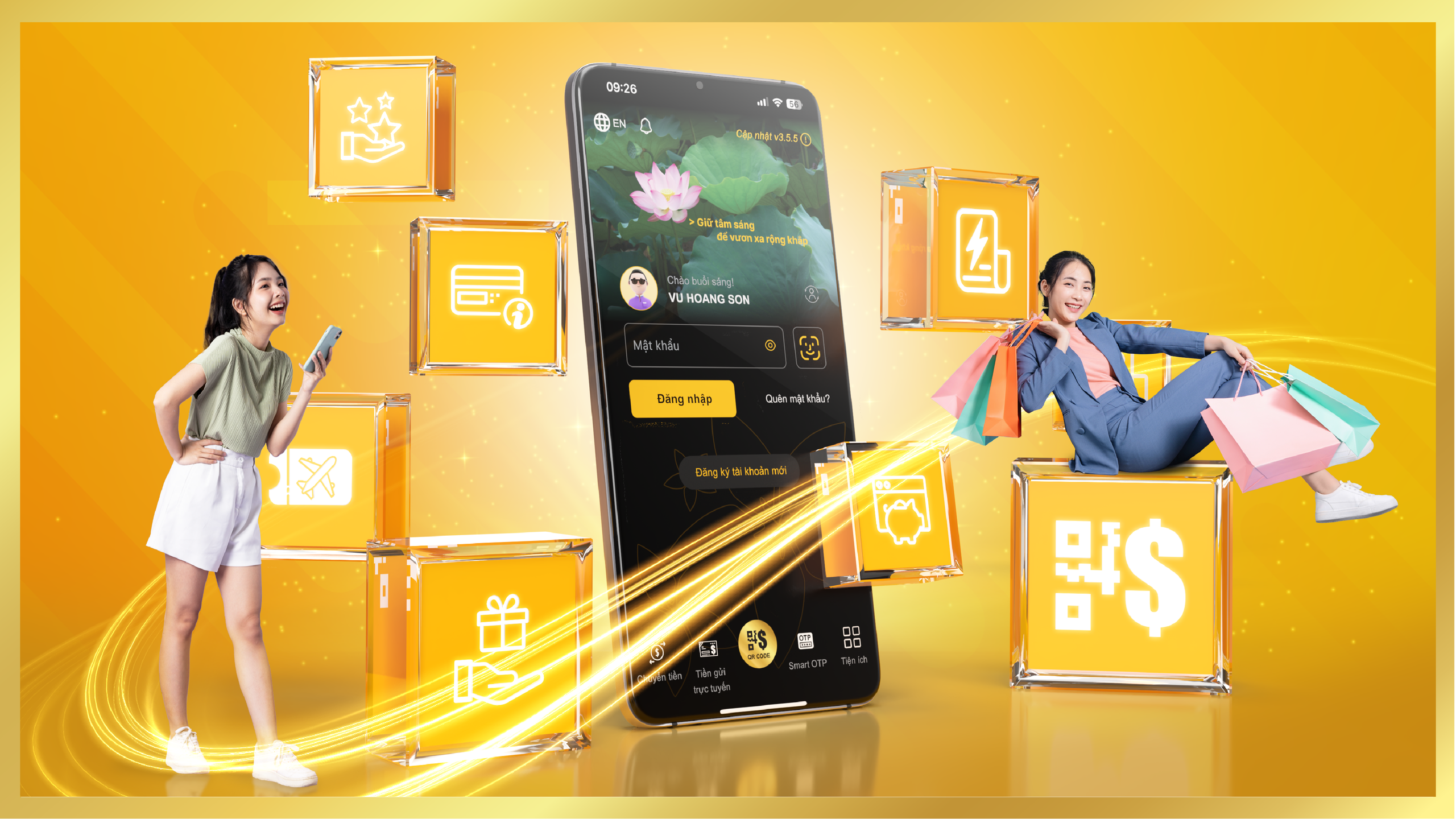 BAC A Bank ra mắt ứng dụng ngân hàng điện tử phiên bản mới- Ảnh 1. BAC A Bank ra mắt ứng dụng ngân hàng điện tử phiên bản mới- Ảnh 1.