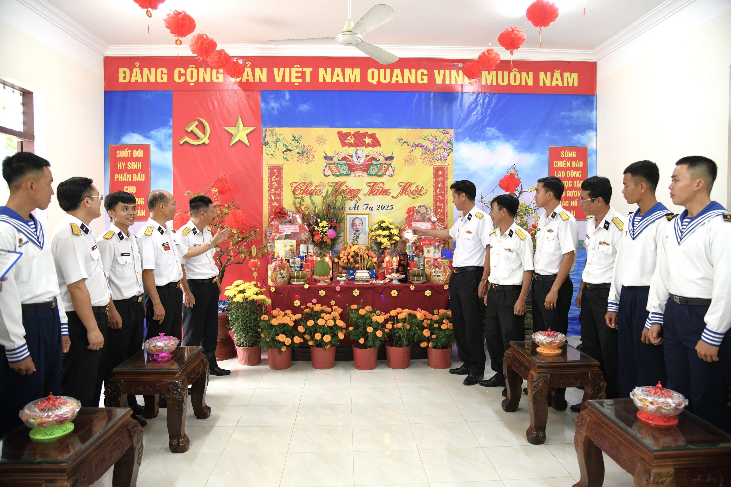 Bộ Tư lệnh Vùng 5 Hải quân: Sôi nổi Hội thi phòng đón xuân