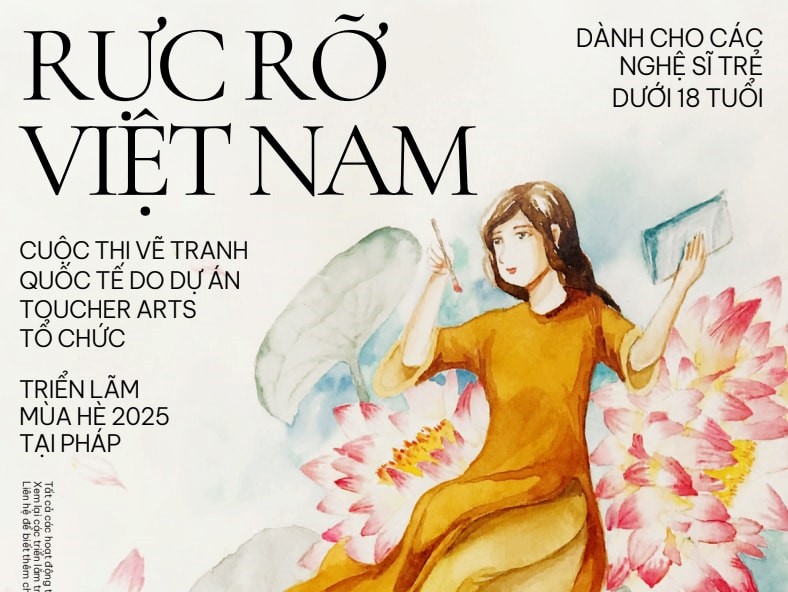 ruc-ro-viet-nam_lcrj Phát động Cuộc thi vẽ tranh quốc tế “Rực rỡ Việt Nam” - ảnh 1