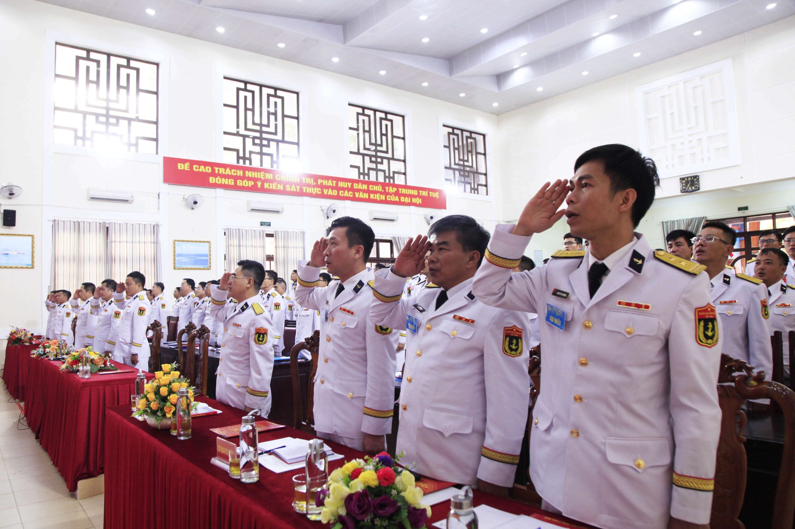 Đại hội đại biểu Đảng bộ Lữ đoàn 955, Vùng 4 Hải quân thành công tốt đẹp