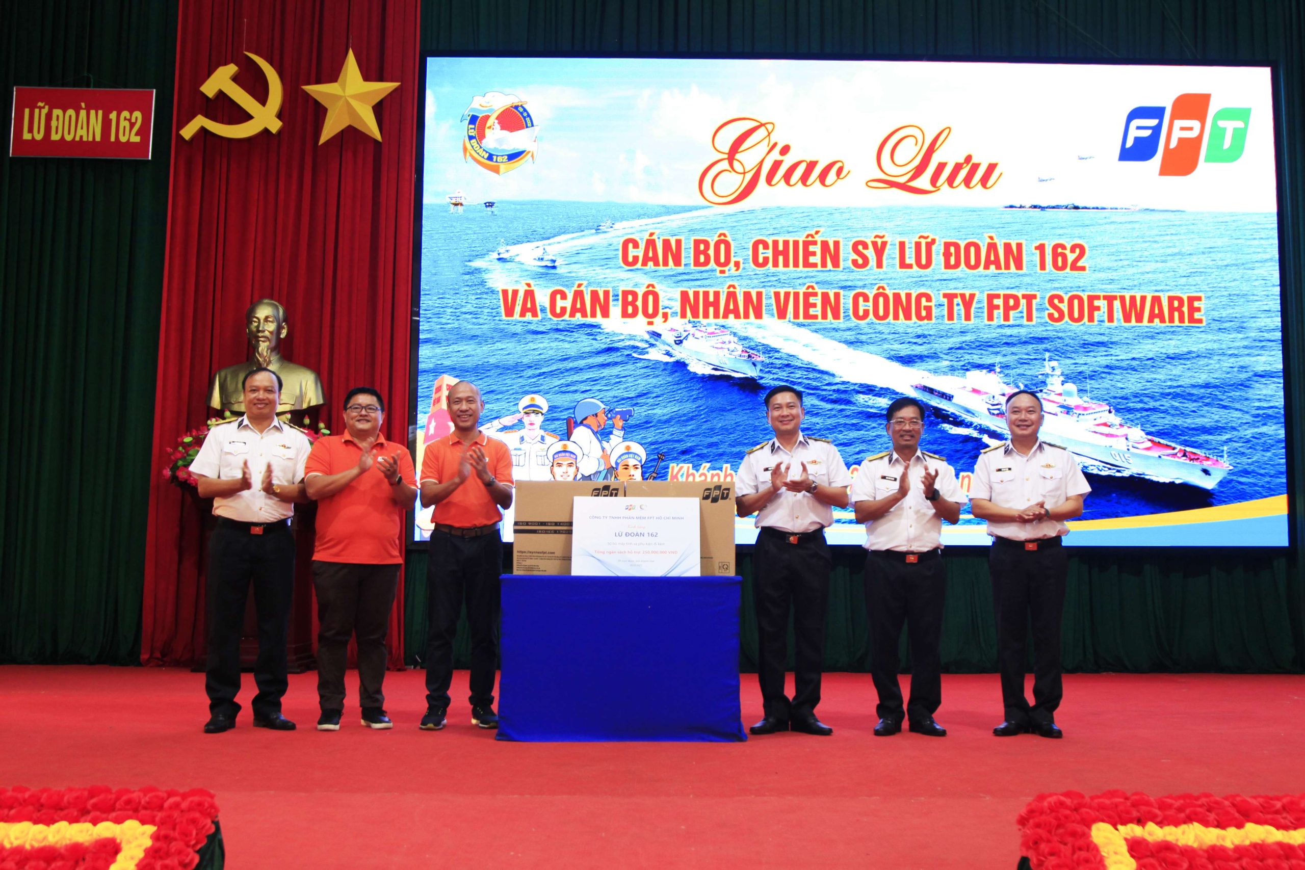 Ấn tượng những trải nghiệm thực tế cùng bộ đội Hải quân của Công ty TNHH phần mềm FPT Hồ Chí Minh