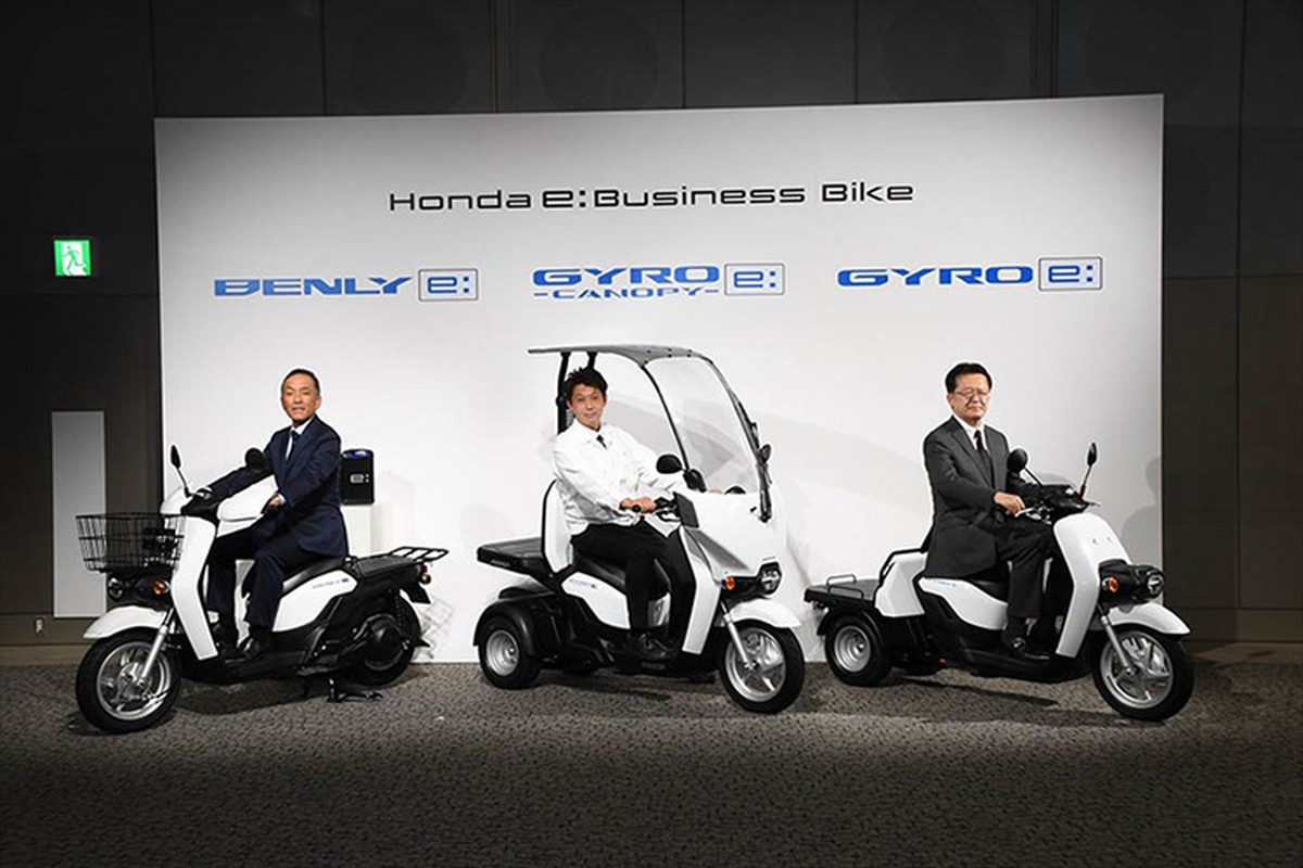 Honda Gyro Canopy - mẫu xe 3 bánh dành cho shipper- Ảnh 1. Honda Gyro Canopy - mẫu xe 3 bánh dành cho shipper- Ảnh 1.