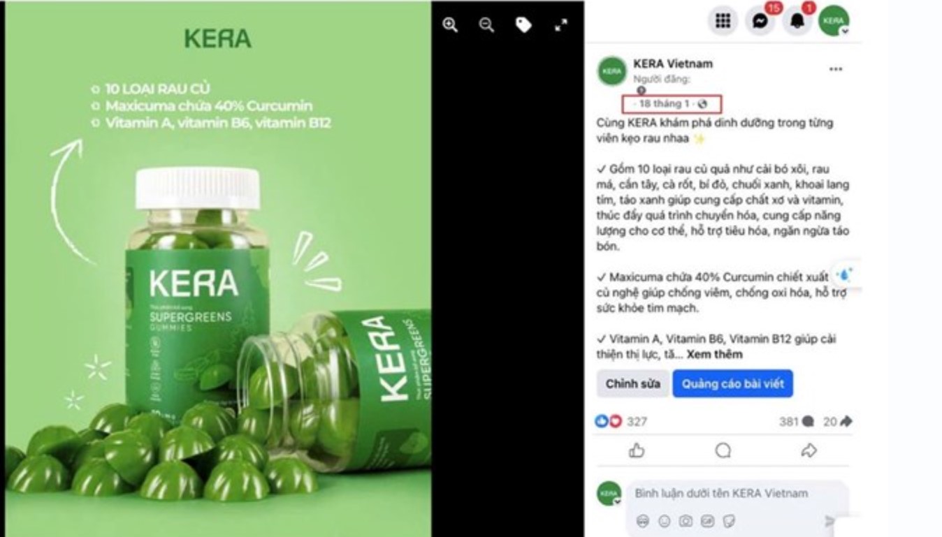 Kẹo rau củ Kera lừa dối người tiêu dùng: Có thể truy cứu trách nhiệm hình sự?- Ảnh 1. Kẹo rau củ Kera lừa dối người tiêu dùng: Có thể truy cứu trách nhiệm hình sự?- Ảnh 1.