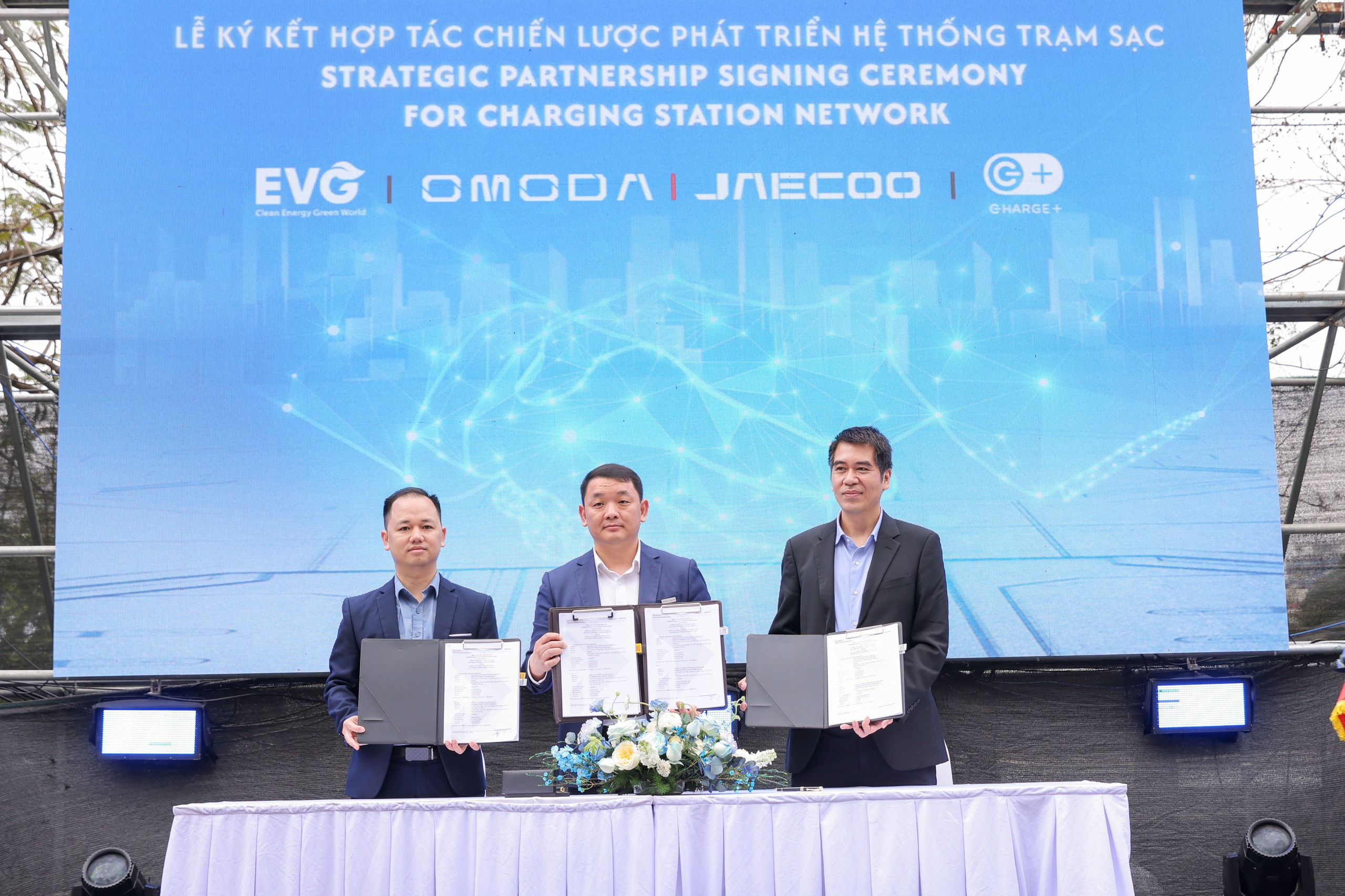 Omoda & Jaecoo phát triển trạm sạc trước khi bán xe điện tại Việt Nam- Ảnh 1. Omoda & Jaecoo phát triển trạm sạc trước khi bán xe điện tại Việt Nam- Ảnh 1.