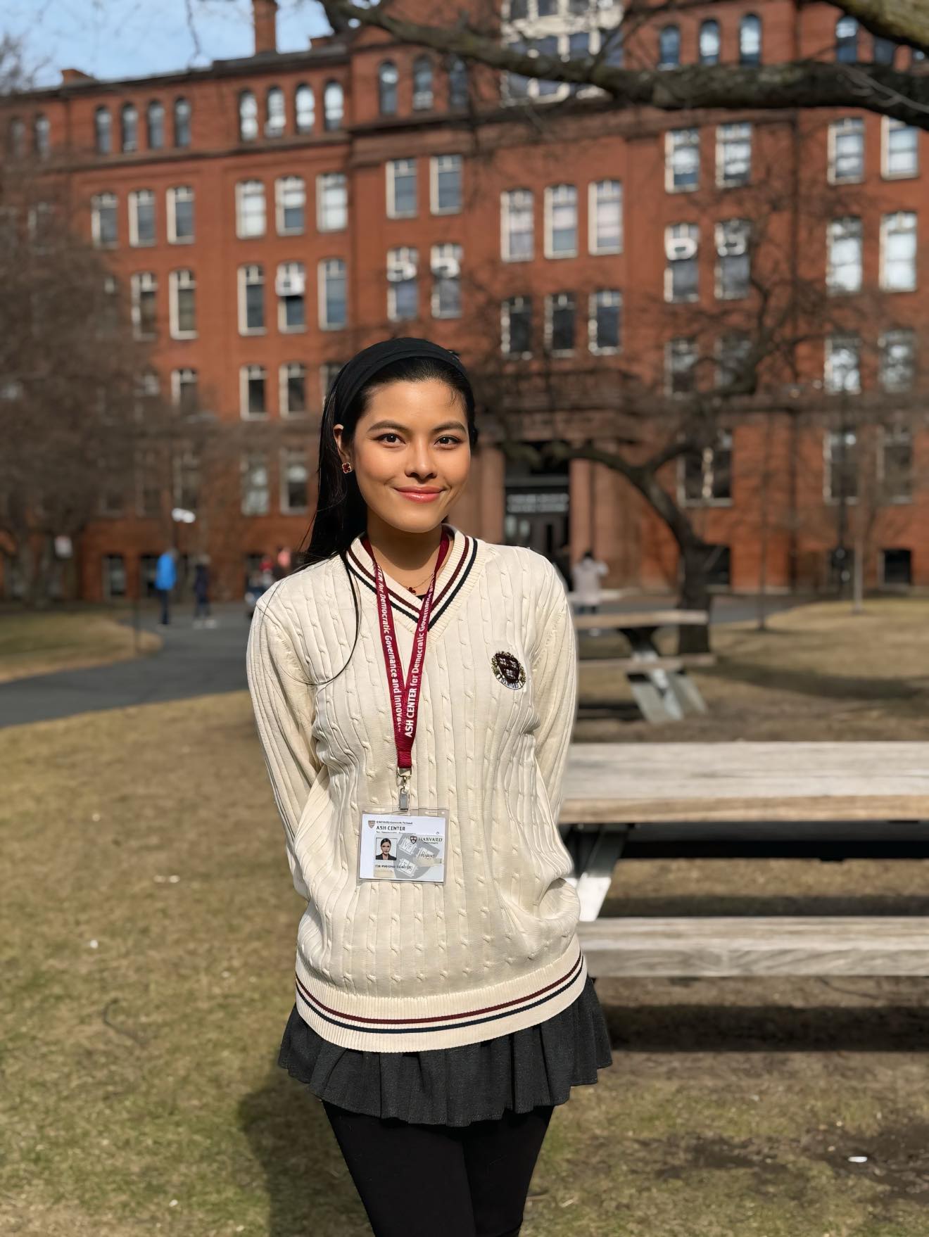 Á hậu Phương Thảo nói gì khi bị tố mập mờ đỗ Đại học Harvard?- Ảnh 1. Á hậu Phương Thảo nói gì khi bị tố mập mờ đỗ Đại học Harvard?- Ảnh 1.