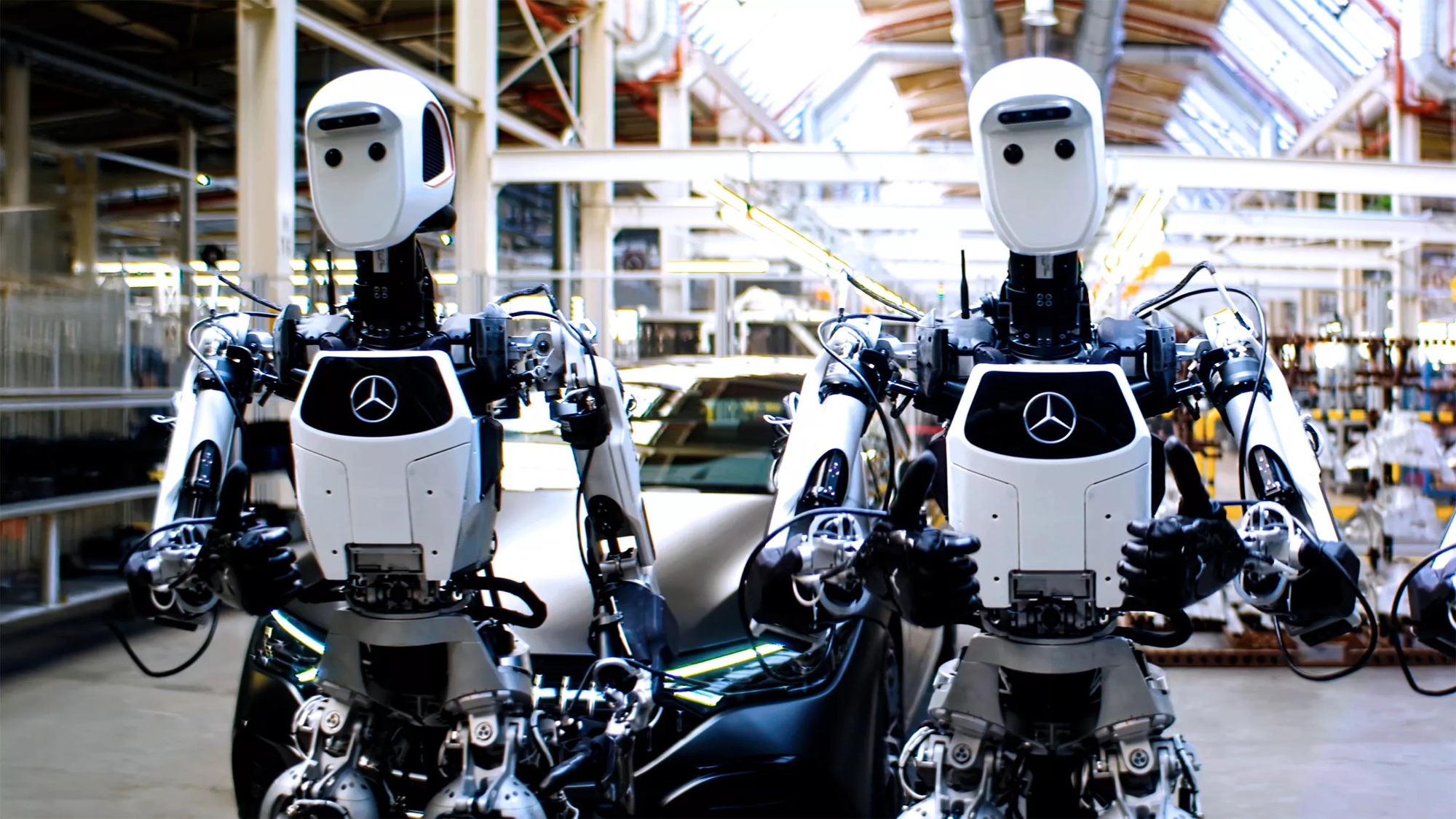 Mercedes-Benz đưa robot hình người vào nhà máy- Ảnh 1. Mercedes-Benz đưa robot hình người vào nhà máy- Ảnh 1.