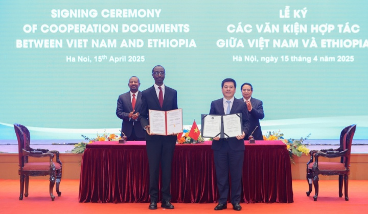 Việt Nam – Ethiopia ký kết Bản ghi nhớ về hợp tác thương mại