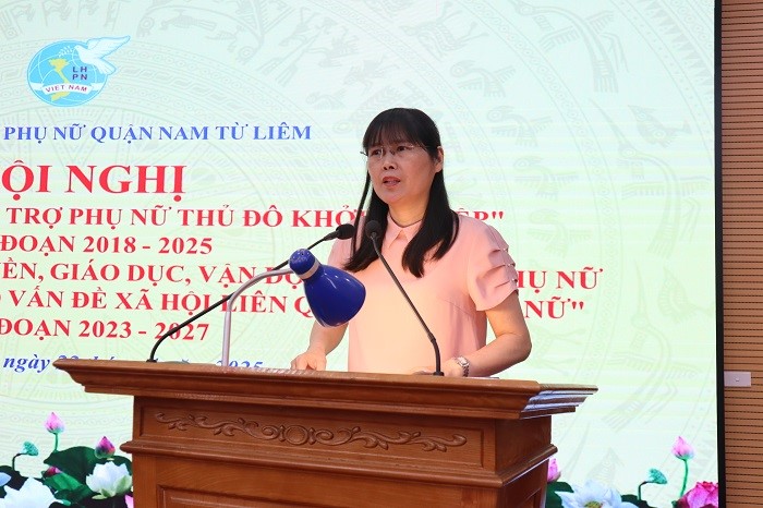 Hội LHPN quận Nam Từ Liêm tổng kết Đề án 939 giai đoạn 2018 - 2025 - ảnh 1