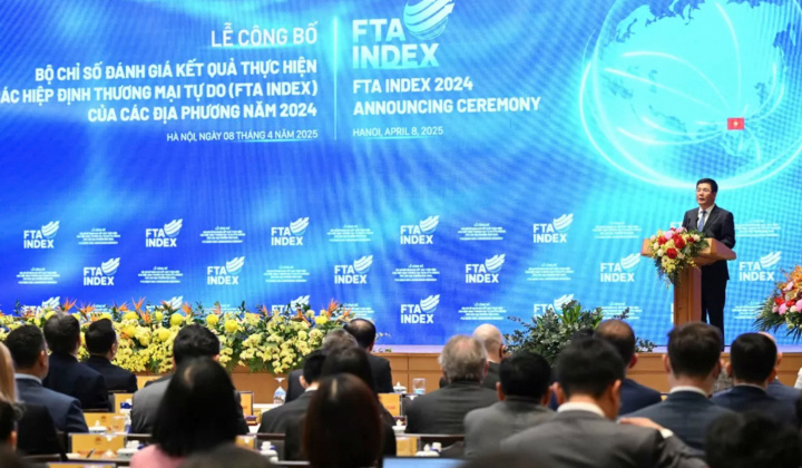 Tỉnh Ninh Bình vào Top các địa phương có chỉ số FTA Index 2024 cao nhất