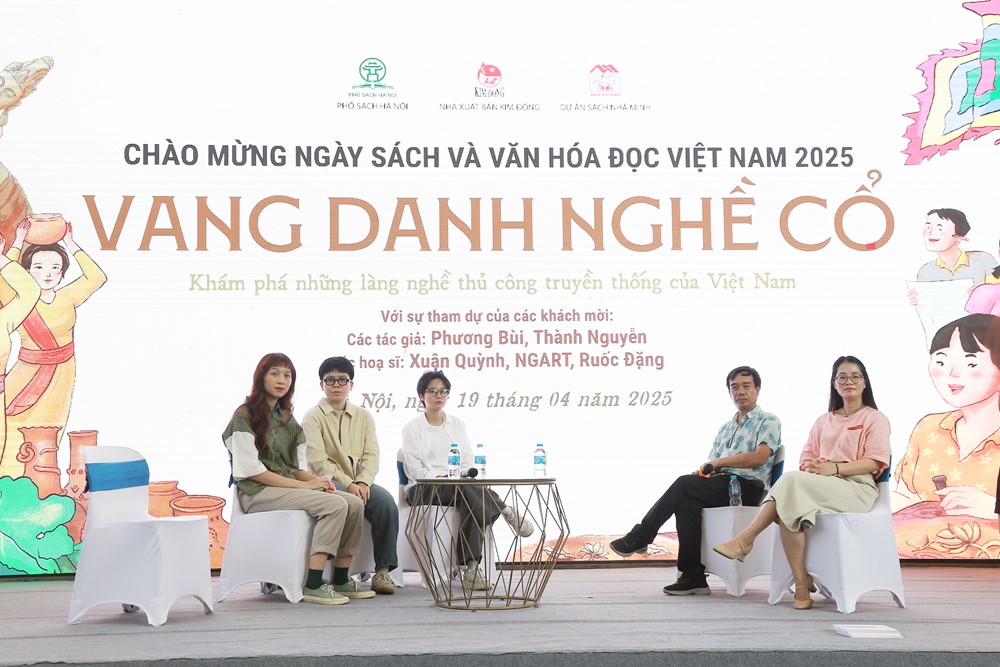 “Vang danh nghề cổ”: Khi trang sách gìn giữ tinh hoa làng nghề Việt - ảnh 1