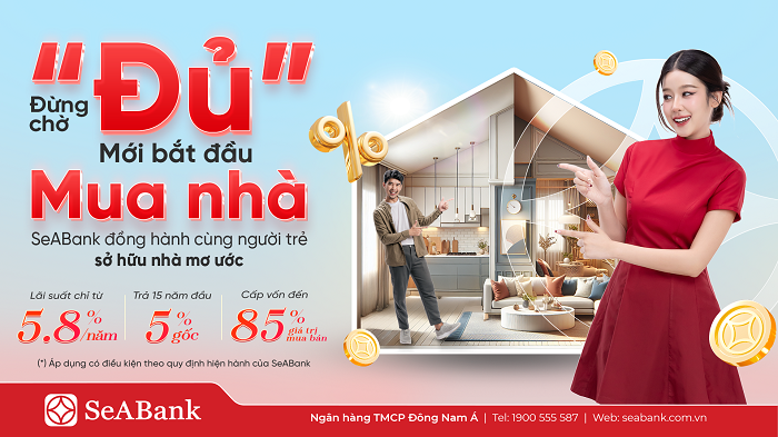 Lãi suất chỉ 5,8%/năm, ‘thời điểm vàng’ mua nhà năm 2025
