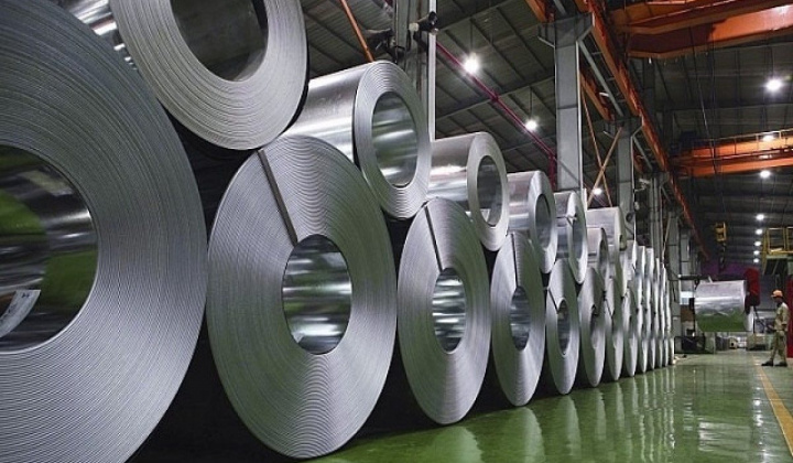 Ấn Độ chính thức áp thuế tự vệ tạm thời 12% lên thép cán phẳng