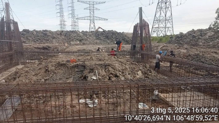 Thi công xuyên lễ đưa đường dây 220kV về đích trong tháng 6