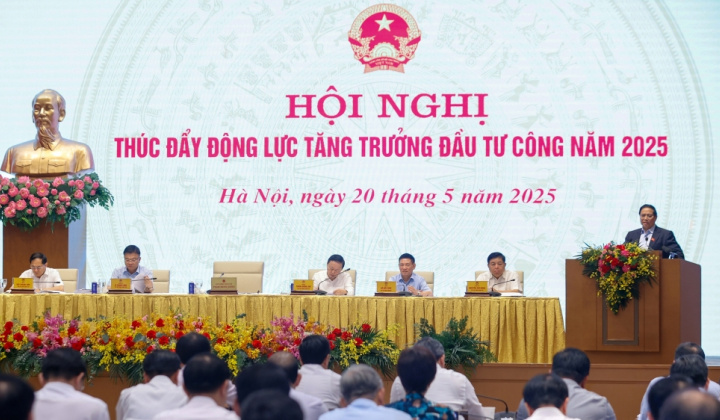 Thủ tướng Chính phủ chủ trì Hội nghị thúc đẩy động lực tăng trưởng đầu tư công