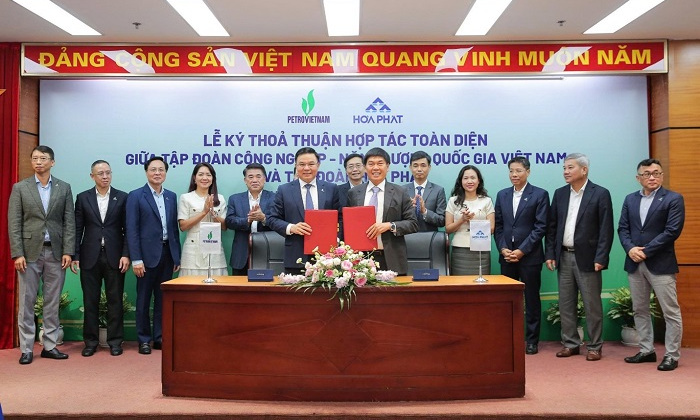 Hòa Phát và Petrovietnam ký thỏa thuận hợp tác toàn diện