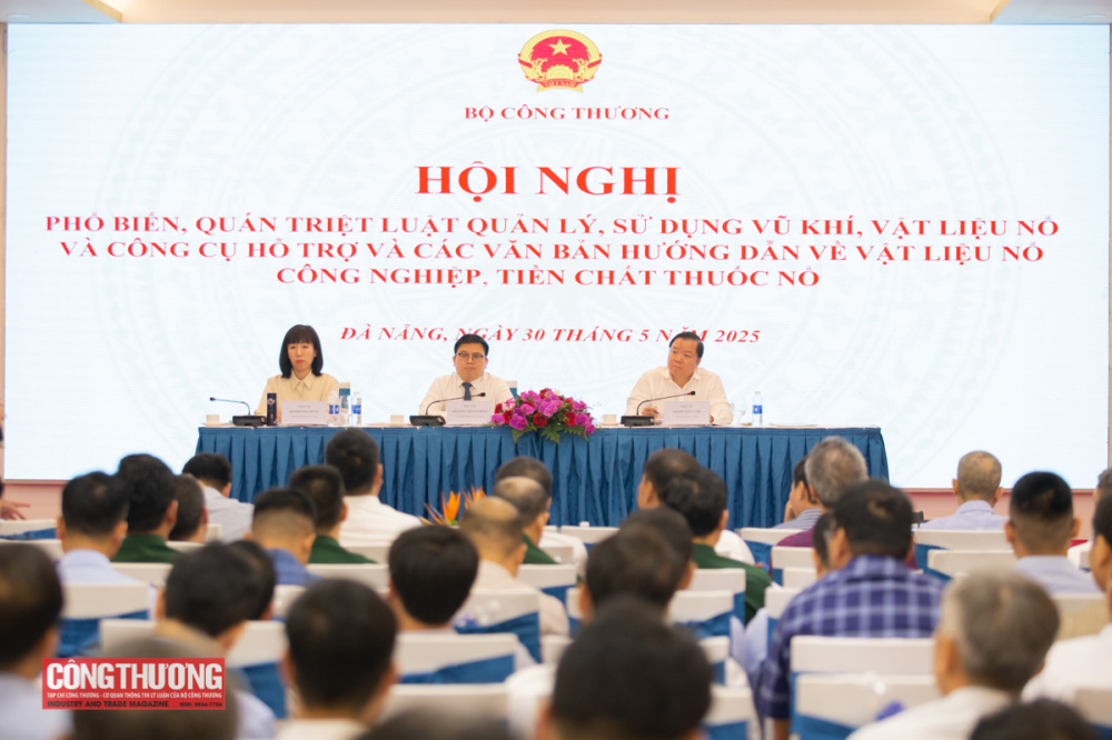 Thứ trưởng Bộ Công Thương Trương Thanh Hoài nói về vật liệu nổ
