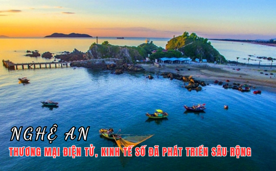 Nghệ An: Thương mại điện tử, kinh tế số đã phát triển sâu rộng