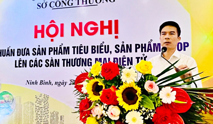 Ninh Bình: Trang bị kiến thức, hỗ trợ đưa sản phẩm OCOP lên sàn thương mại điện tử