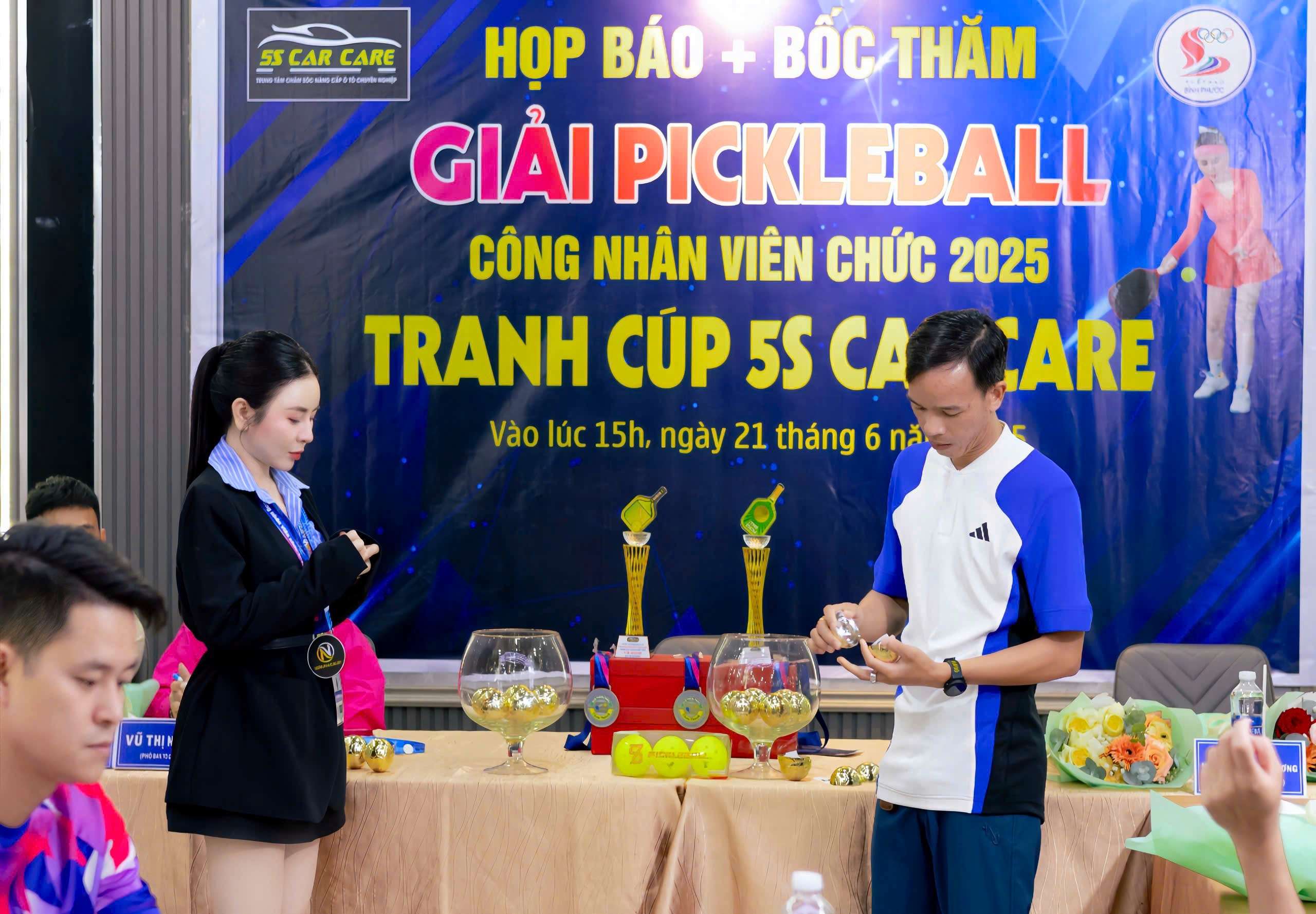 Bình Phước: Họp báo giải Pickleball công nhân viên chức 2025 – sẵn sàng cho ngày tranh tài 28/6 tại Chơn Thành