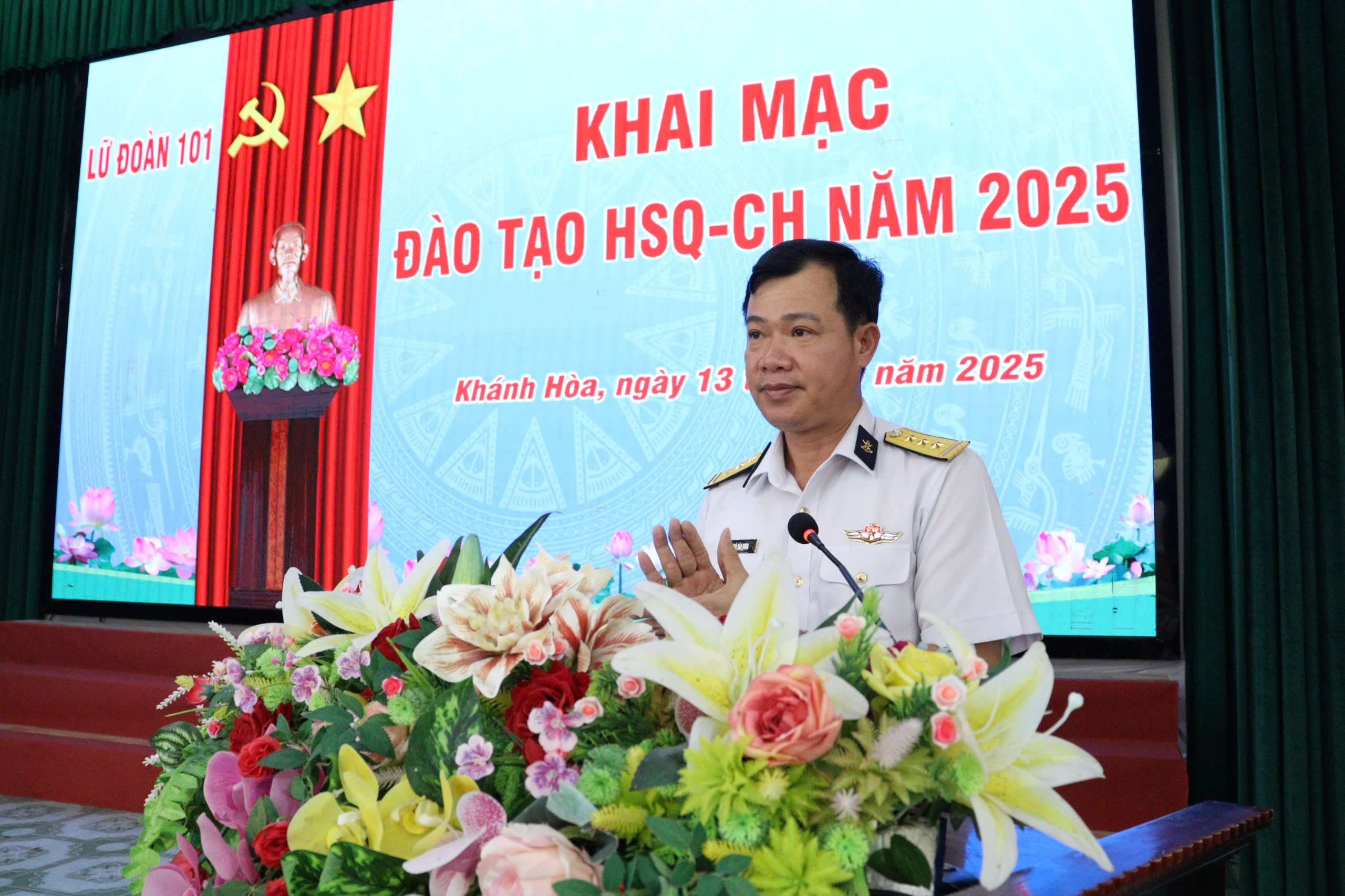 Lữ đoàn 101, Vùng 4 Hải quân khai mạc đào đào tạo Hạ sĩ quan chỉ huy Khóa 48