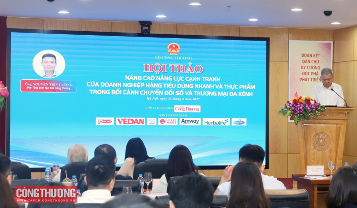 Nâng cao năng lực doanh nghiệp ngành hàng tiêu dùng nhanh trong chuyển đổi số và thương mại đa kênh