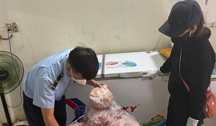 Đắk Lắk: buộc tiêu hủy 400kg thịt heo không rõ nguồn gốc