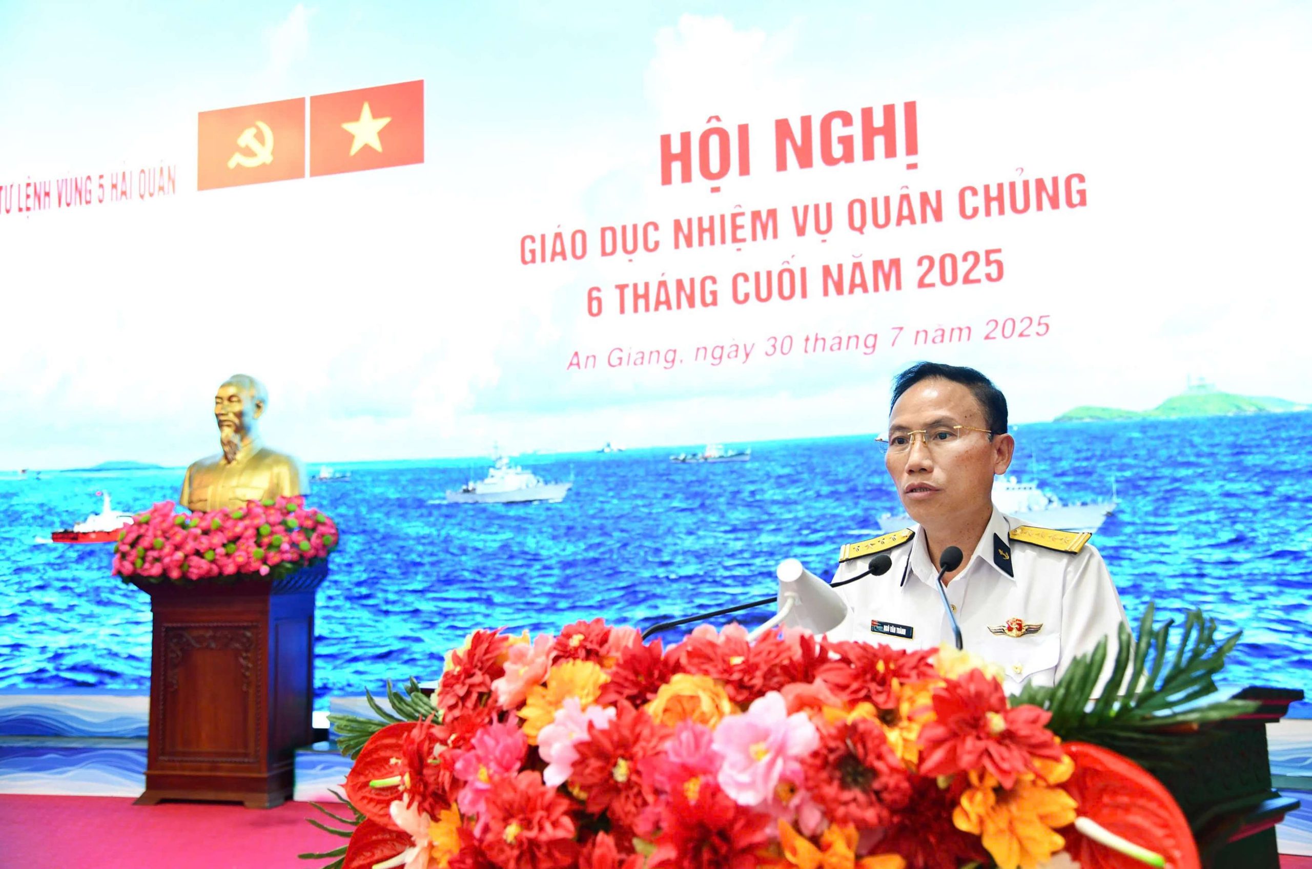Vùng 5 Hải quân giáo dục nhiệm vụ Quân chủng 6 tháng cuối năm 2025