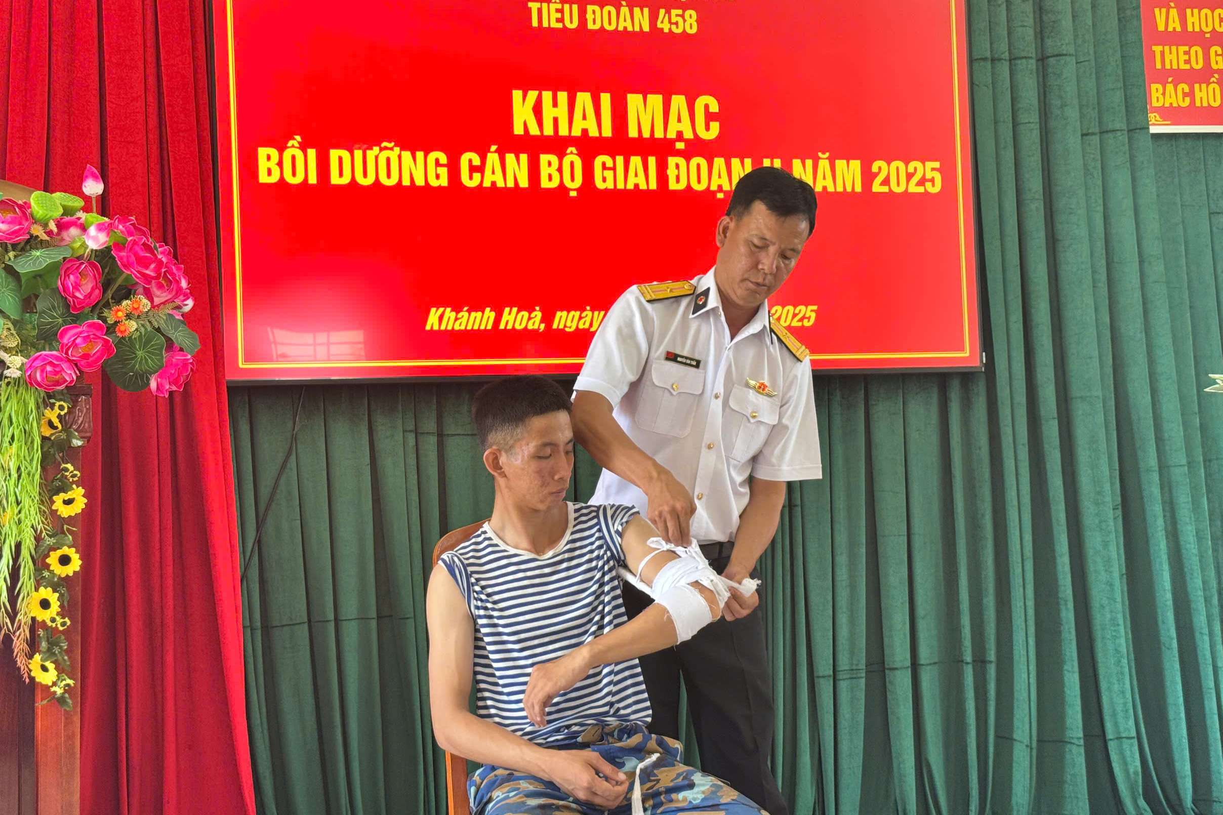 Tiểu đoàn 458 hoàn thành bồi dưỡng cán bộ đợt 2 năm 2025