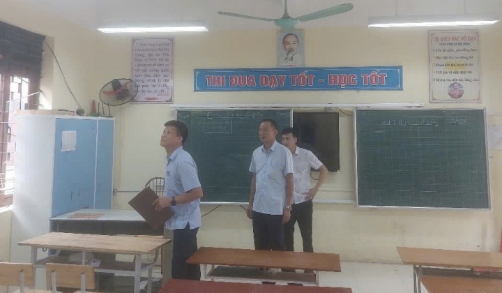 Bắc Giang nghiệm thu và đưa vào sử dụng mô hình chiếu sáng học đường tại 8 trường học
