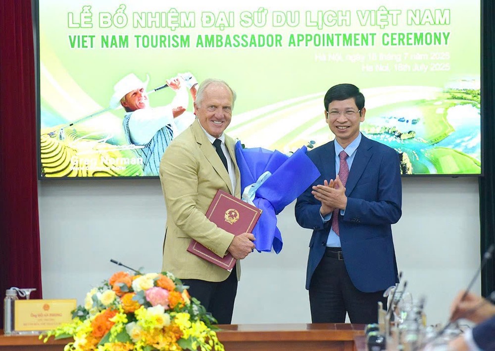 dai-su-du-lich-20250718160613_ksao Huyền thoại golf thế giới Greg Norman tiếp tục làm Đại sứ Du lịch Việt Nam - ảnh 1