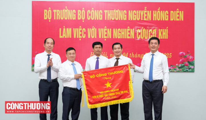 Bộ trưởng Nguyễn Hồng Diên: Năm nhiệm vụ để Viện Nghiên cứu Cơ khí tiếp tục phát triển bền vững