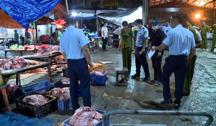 Hà Nội: Triệt phá đường dây giết mổ, tiêu thụ thịt lợn nhiễm bệnh quy mô lớn
