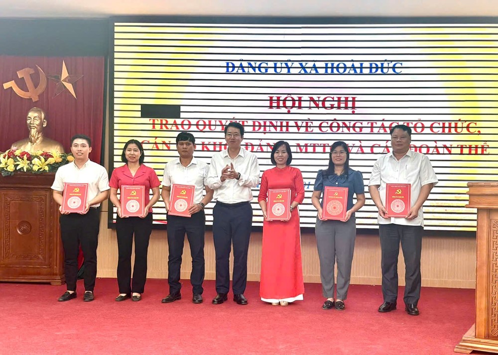 img17521203597281752120366138_lvfu Hội LHPN xã Hoài Đức triển khai nhiệm vụ 6 tháng cuối năm - ảnh 1