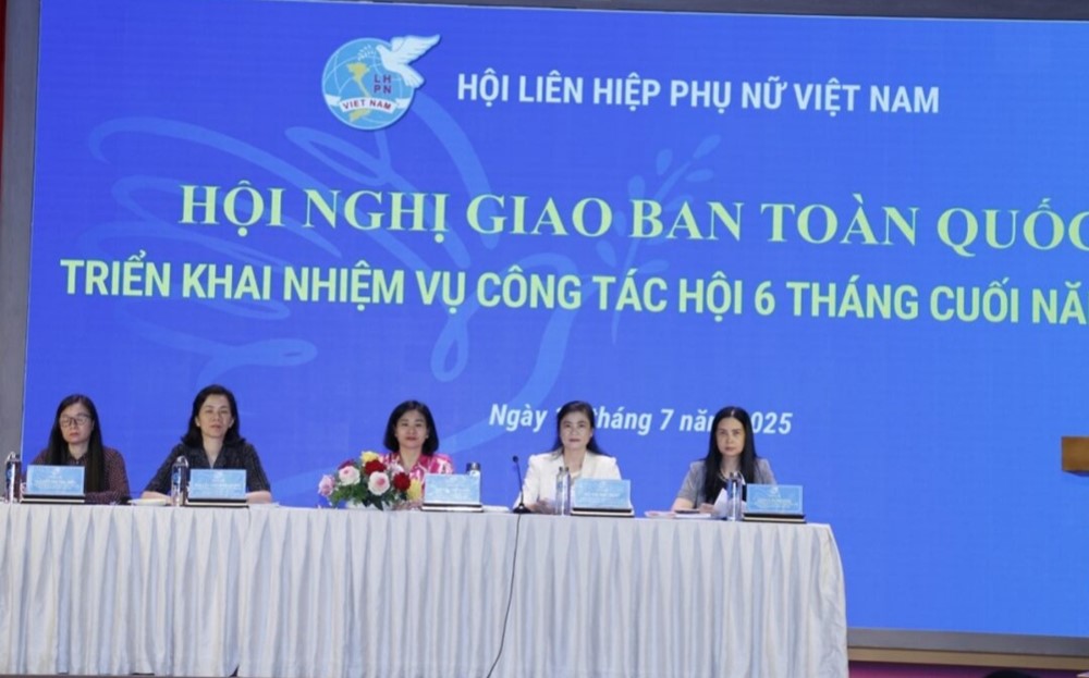 img20250711173544_mhww Hội LHPN Việt Nam: Triển khai nhiệm vụ công tác Hội 6 tháng cuối năm 2025 - ảnh 1