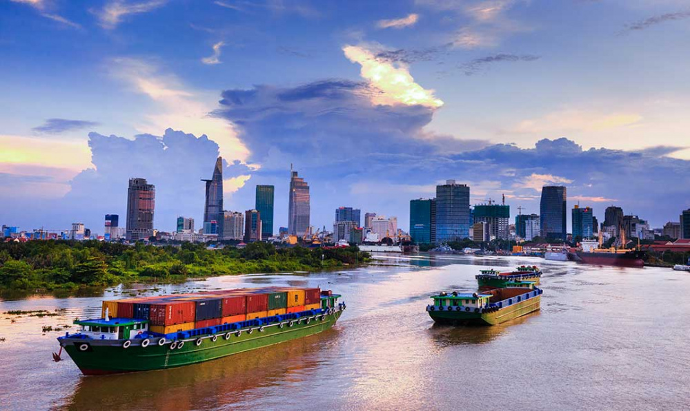 phát triển vận tải thuỷ