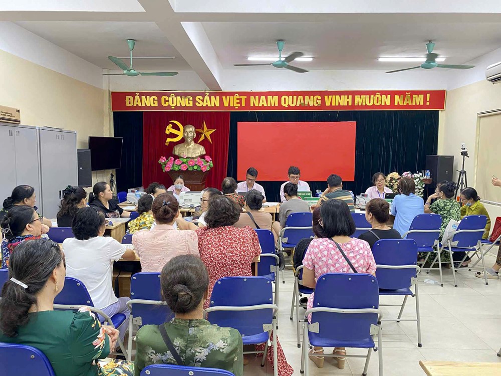 z6780702375225a0cbfc1c86286c87984c1aa50fdd2c62_kwqw Hội LHPN phường Tây Hồ tiếp tục triển khai hiệu quả hoạt động vay vốn chính sách - ảnh 1