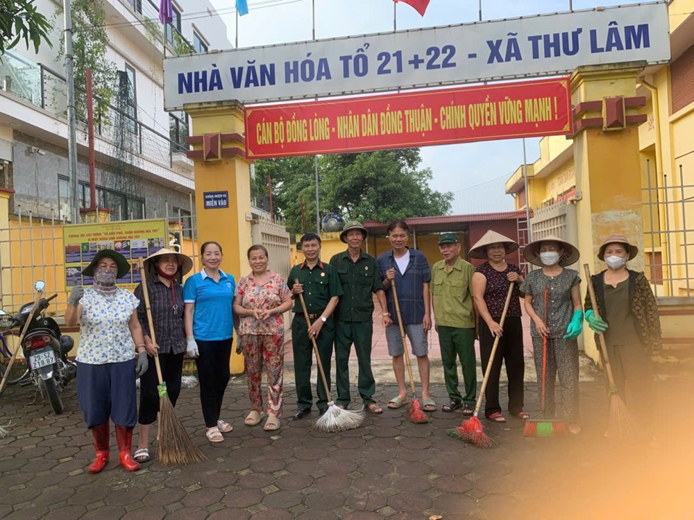 z6799367982952dcb773efb71e33ec9b48ecdc1b863327_scdm Hội LHPN xã Thư Lâm: Góp sức gìn giữ môi trường cảnh quan xanh, sạch, đẹp - ảnh 1