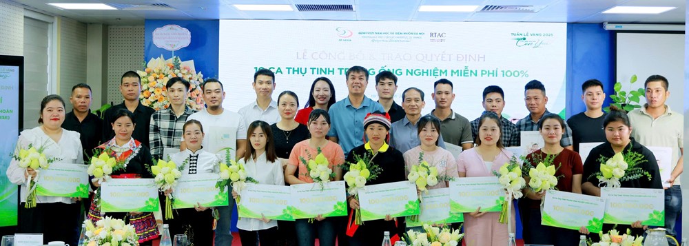 z68118053026486743e0b5eec94a8e2e0485efa9131568_oqnj Trao cơ hội, gieo mầm hạnh phúc cho vợ chồng hiếm muộn - ảnh 1