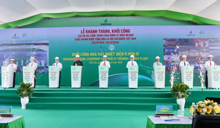 Khởi công Nhà máy Nhiệt điện Ô Môn IV: Nguồn điện sạch và ổn định cho Đồng bằng sông Cửu Long