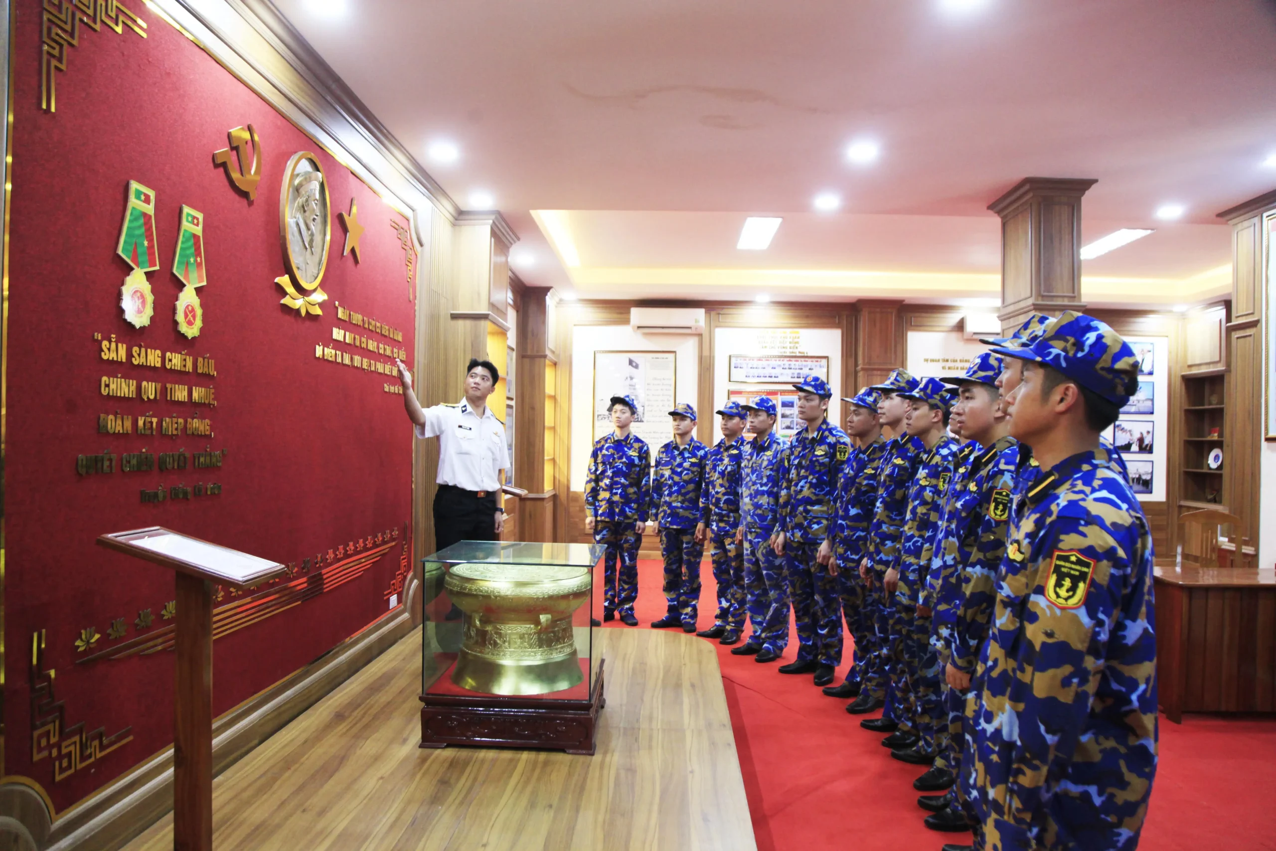 Lữ đoàn 162, Vùng 4 Hải quân gặp mặt, quán triệt, giao nhiệm vụ cho học viên đào tạo tại Liên Bang Nga về đơn vị thực tập.