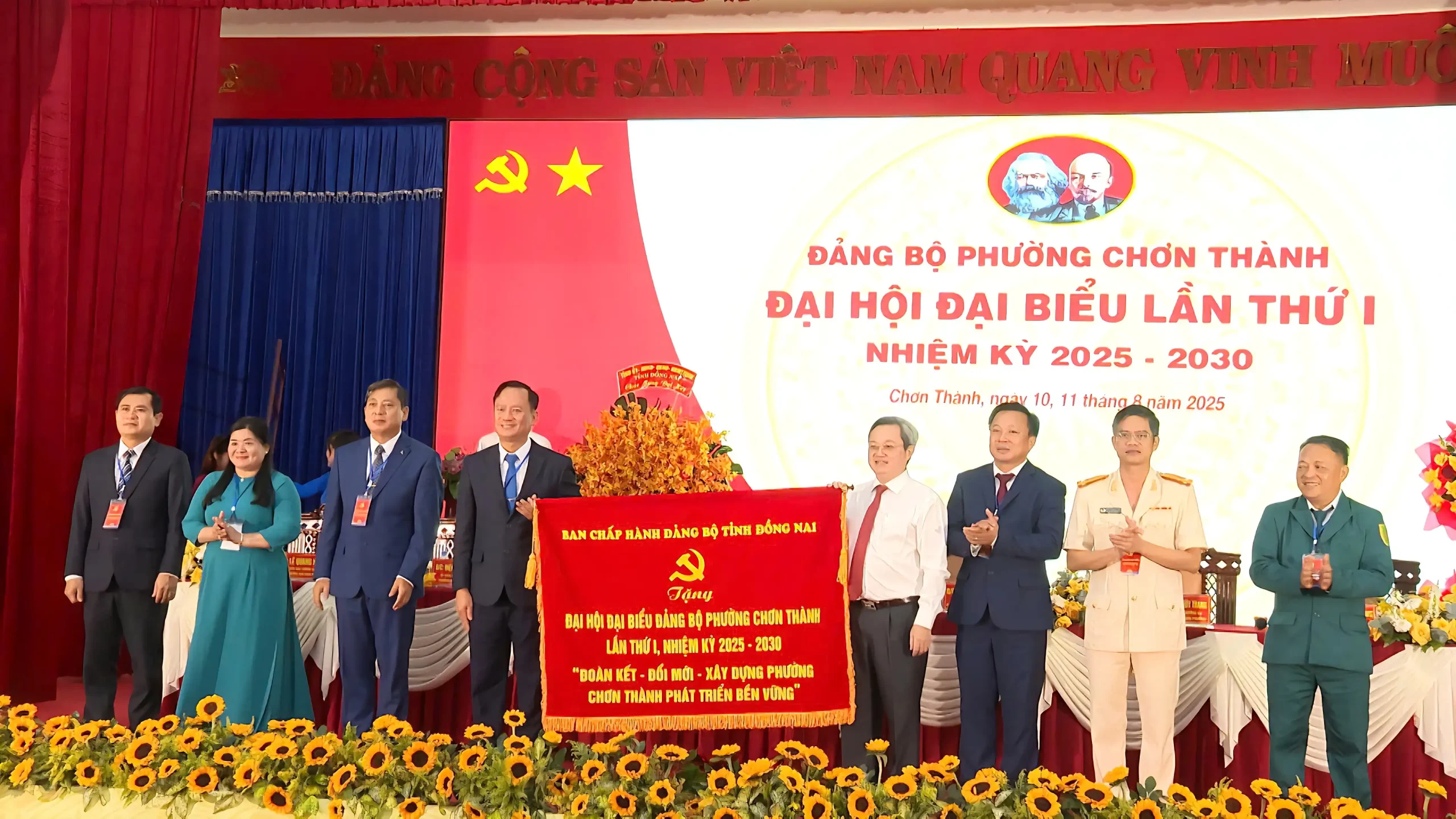 Đồng Nai: Chơn Thành tổ chức Đại hội Đảng bộ phường lần thứ I Khát vọng vươn lên thành đô thị sinh thái – thông minh