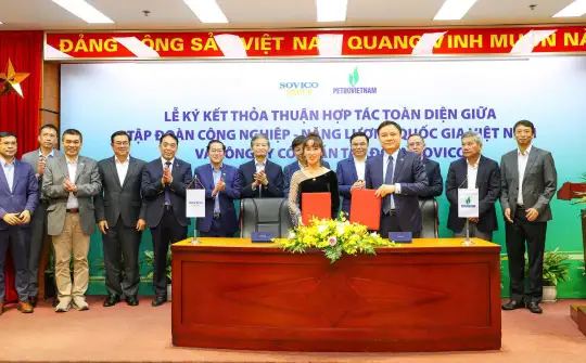 Petrovietnam hợp tác toàn diện với SOVICO: Động lực mới cho phát triển năng lượng và kinh tế
