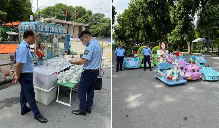 Nỗ lực của Đội Quản lý thị trường số 5 trong cao điểm bảo đảm an toàn thực phẩm và văn minh thương mại