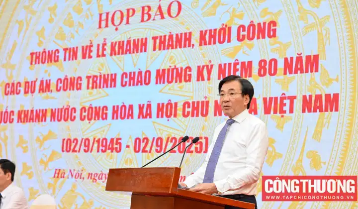 250 dự án, công trình thuộc 10 lĩnh vực sẽ đồng loạt khánh thành, khởi công trong sáng 19/8