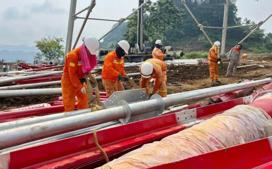 Những người lính PTC1 nỗ lực đưa dự án “đường dây 500kV Lào Cai – Vĩnh Yên” về đích