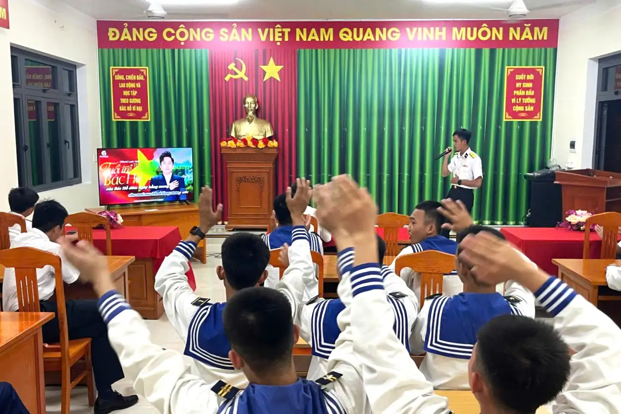 Trung tâm Bảo đảm Kỹ thuật – Hậu cần Vùng 5 Hải quân tổ chức các hoạt động chào mừng Quốc khánh 2/9