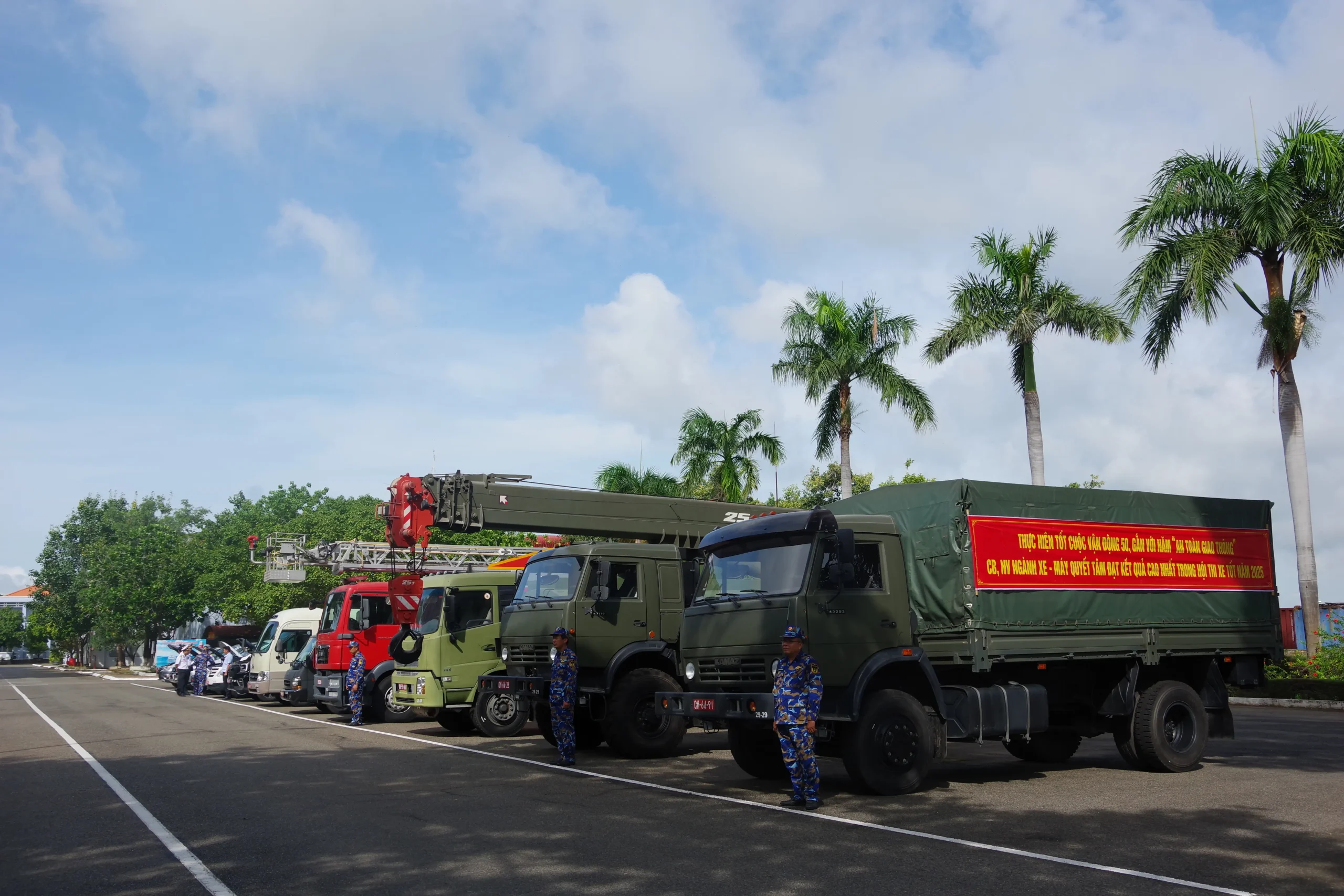 Hải đoàn 129 Hải quân tổ chức cuộc thi xe tốt cấp Hải đoàn năm 2025