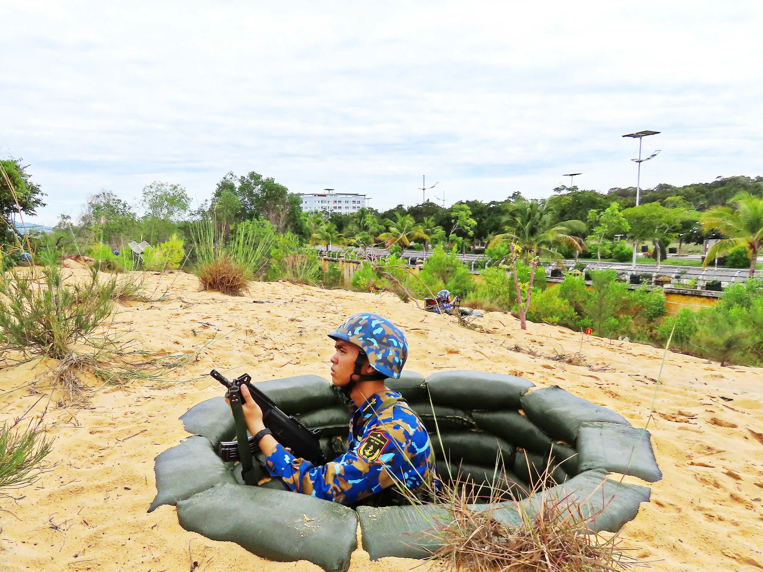 Vùng 4 Hải quân kiểm tra công tác sẵn sàng chiến đấu tại Tiểu đoàn 458.